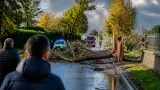 Eclissi oscurata dalle nuvole: maltempo causa danni e rallentamenti in tutta la Tuscia