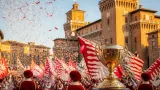 Ferrara trionfa al Campionato Nazionale Sbandieratori: la Fondazione Palio vince la Combinata