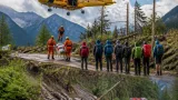 Fulmine sfiora una comitiva sulla Paganella: maltempo provoca frane, alberi caduti e interventi in tutto il Trentino