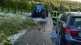 Grandine e temporali colpiscono la Toscana: preoccupazione per agricoltura e viabilità