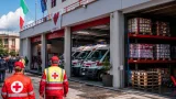 Imperia: riaperti autorimessa e magazzino della Croce Rossa dopo l’incendio