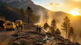 Incendio a San Gregorio: monitoraggio continuo e indagini per accertare la natura dolosa