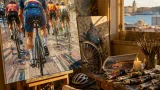 Livorno saluta Giò Di Batte, il pittore che ha dipinto la città e il ciclismo