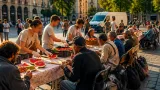 Milano, anguriata di Ferragosto per i senzatetto: una festa per restare vicino a chi ha meno