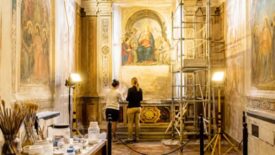 A Viterbo inaugurato il cantiere di restauro della chiesa di Santa Maria delle Fortezze