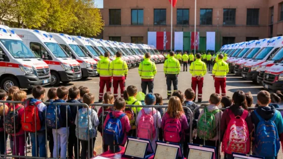 Ad Alessandria la Giornata del Soccorso: oltre 200 volontari e 35 nuove ambulanze finanziate