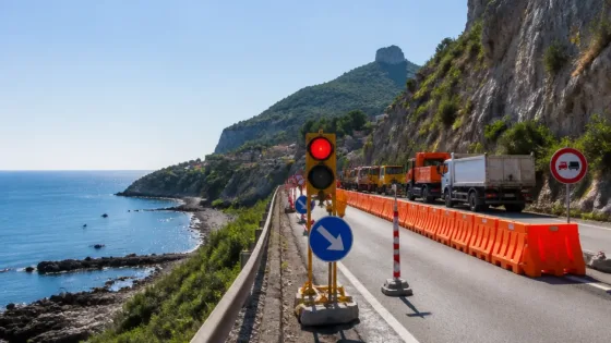 Apertura del bypass della SS18 a Maratea: pronto il percorso alternativo provvisorio