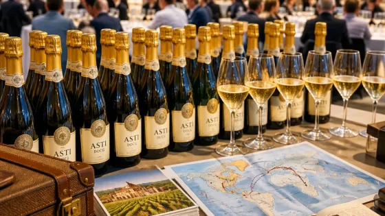 Asti Docg in tour mondiale: bollicine piemontesi protagoniste tra Torino, USA, Brasile e India