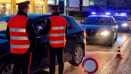 Controlli dei Carabinieri: quattro denunciati tra guida in stato d'ebbrezza e violazioni di provvedimenti