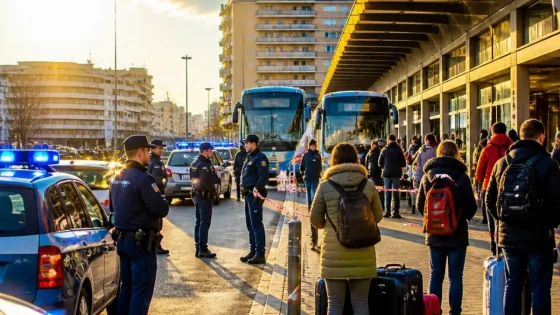 Cosenza: controlli alla stazione delle autolinee, 257 persone identificate e due trasferimenti in CPR