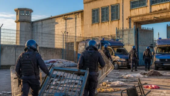Otto agenti feriti ad Arghillà: tensione e criticità nel carcere di Reggio Calabria