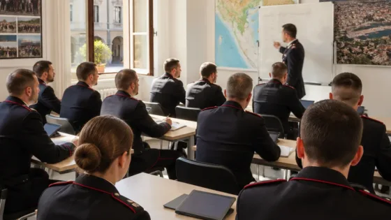 Quindici carabinieri apprendono lo sloveno: parte corso per migliorare il dialogo con la minoranza