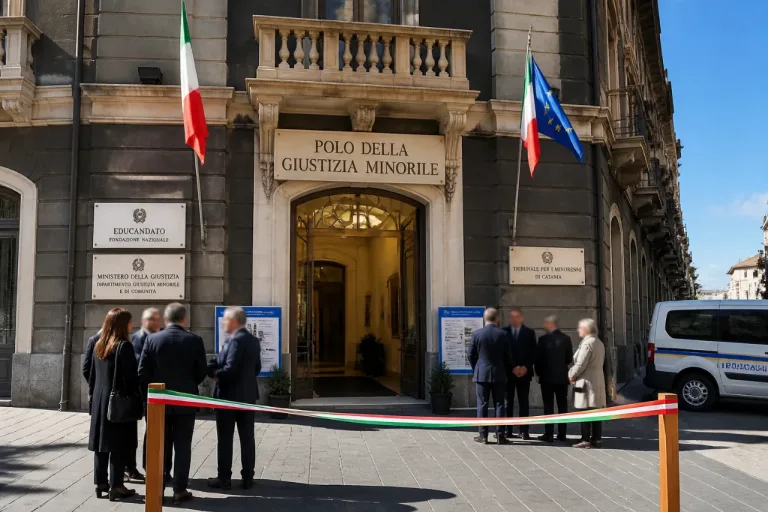 A Catania inaugurato il nuovo Polo della giustizia minorile all'Educandato "Regina Elena"