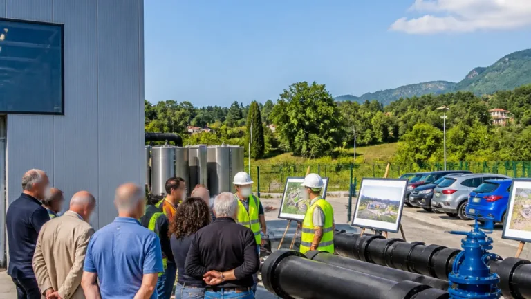 A Cossato inaugurata la rete di teleriscaldamento: primo passo concreto verso il calore sostenibile