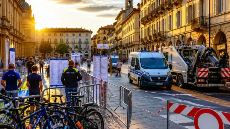 A Cuneo misure straordinarie per il Cronoprologo: centro chiuso e divieti il 22 luglio