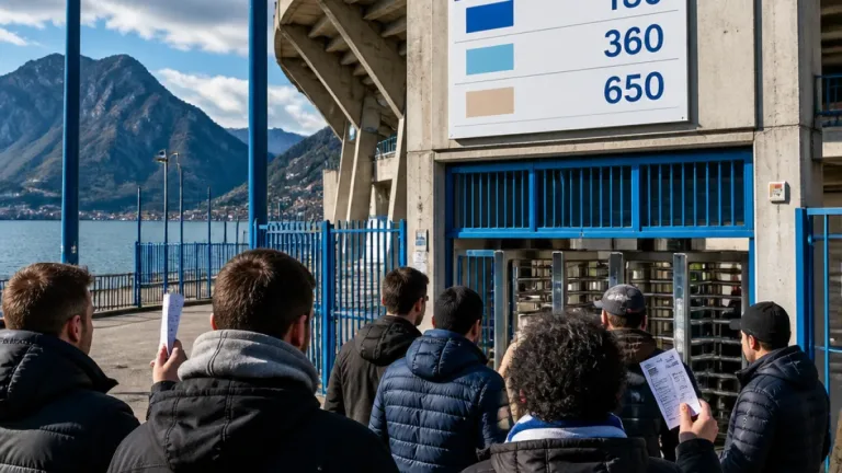 A Lecco polemica sui prezzi per Lecco-Desenzano: abbonati non omaggiati e rincari al centro del dibattito
