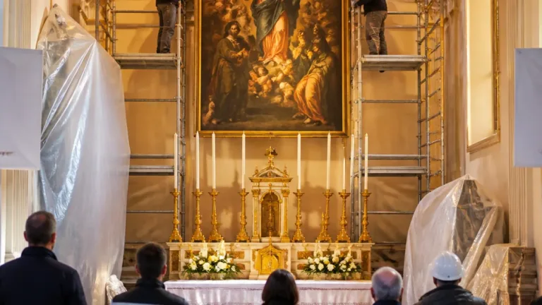 A Maddaloni il 16 luglio torna nella sua sede il quadro della Madonna del Carmine