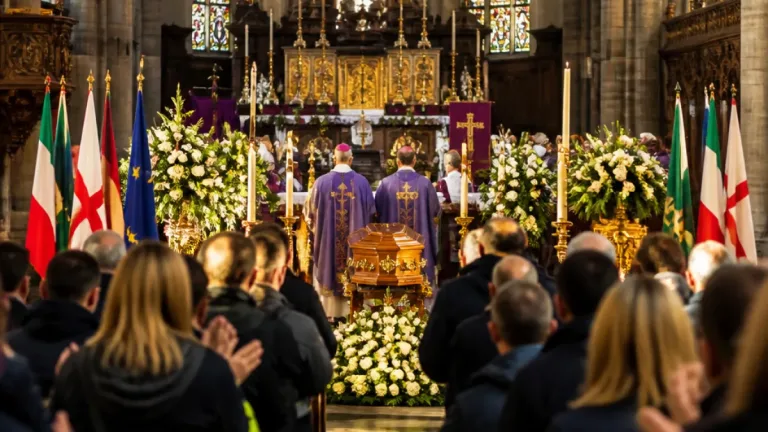 A Milano l'ultimo saluto a don Antonio Mazzi: centinaia in Sant’Ambrogio e lutto cittadino
