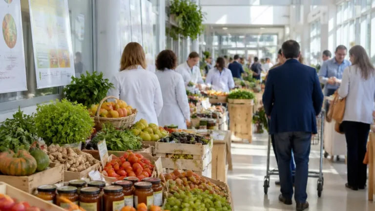 A Modena il Mercato di Campagna Amica nell'Hesperia Hospital: cibo sano e filiera locale per la cura