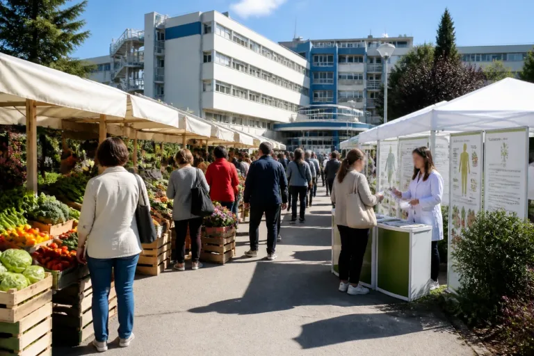 A Pescara l'ospedale apre al mercato contadino: giornata su alimentazione e prevenzione