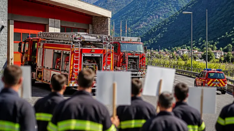 A Sondrio lo sciopero dei Vigili del fuoco: tre ore di protesta per organici e tutele