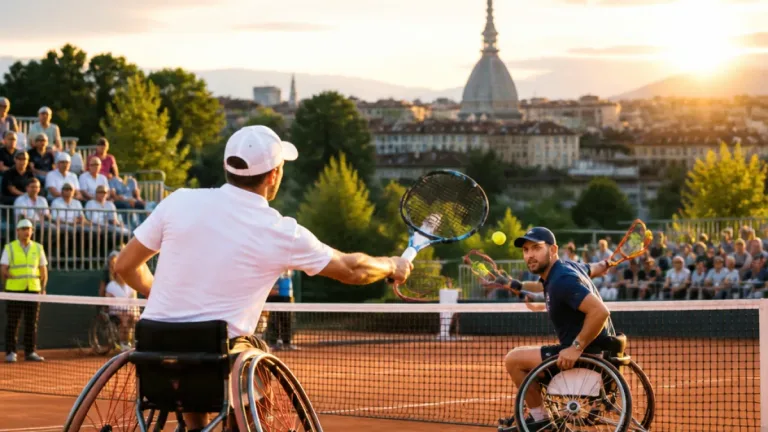 A Torino il Trofeo della Mole 2.0: cinque giorni di tennis in carrozzina e inclusione