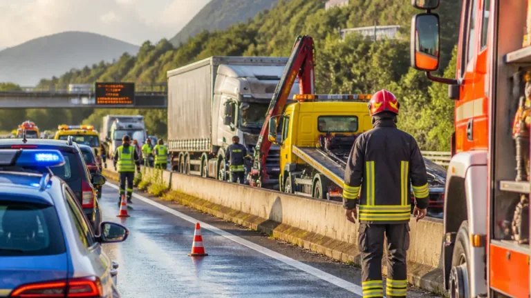 A30, disagi per la circolazione: tratto chiuso vicino a Salerno dopo incidente