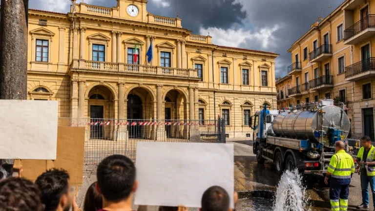 Acqua, ad Agrigento cresce la protesta: il Comune chiede spiegazioni ad AICA