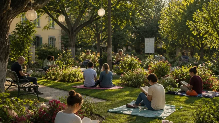 Ad Agliana torna il 'Silent reading party' nel parco di Carabattole: lettura collettiva e smartphone spenti