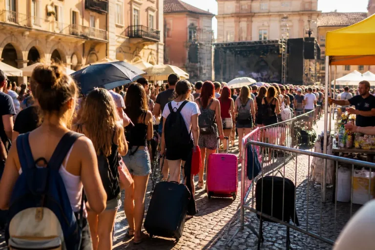 Ad Asti file e attese sotto il sole: arriva il concerto degli OneRepublic