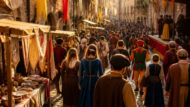 Ad Asti inaugurata la 25ª edizione di Arti e Mercanti: il centro torna borgo medievale