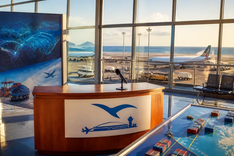 Aeroporto Falcone Borsellino, Battisti indica Palermo come hub di resilienza nel Mediterraneo