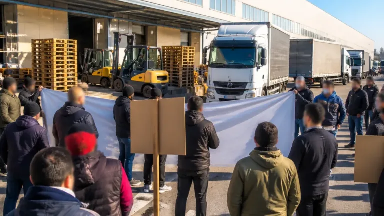 Alessandria, sciopero al magazzino Kimono: protesta per il mancato pagamento del TFR