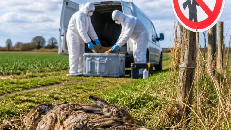 Allarme mixomatosi: 17 lepri sospette in provincia, possibile stop alla caccia