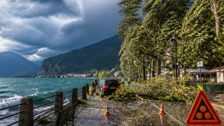 Allerta gialla a Lecco: temporali, grandine e raffiche in arrivo fino a domenica mattina