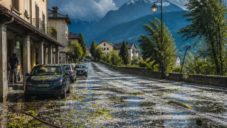 Allerta gialla per temporali: possibili grandinate e raffiche sul Vco, attenzione agli allagamenti