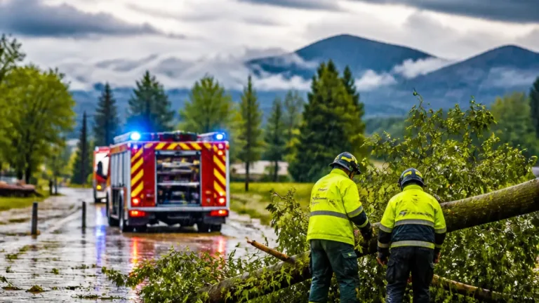 Allerta gialla su tutta la provincia: nuovi temporali e interventi ancora in corso