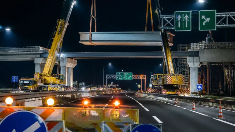 Alta Velocità Verona–Vicenza, varo del cavalcavia: chiusura notturna sulla Tangenziale Est