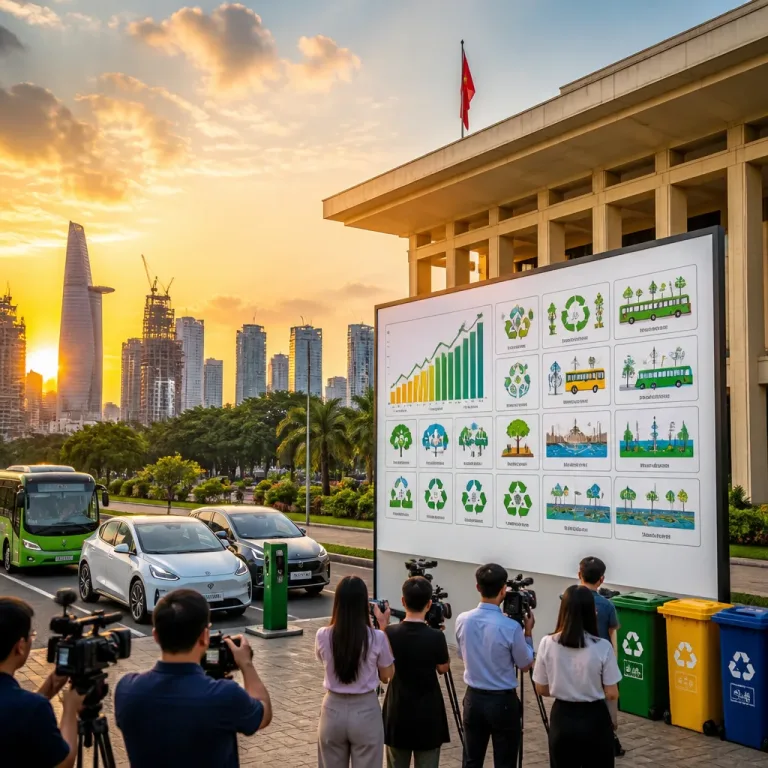 Ho Chi Minh City punta a emissioni nette zero entro il 2045 con un piano d'azione fino al 2030