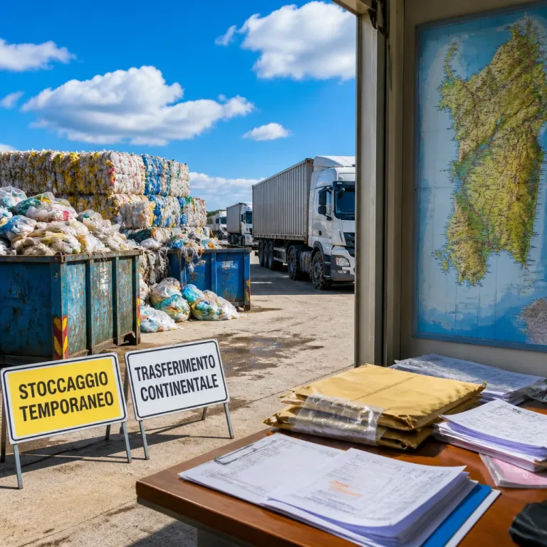 Crisi dei ritiri plastica in Sardegna: enti regionali avvertono i prefetti e chiedono intervento