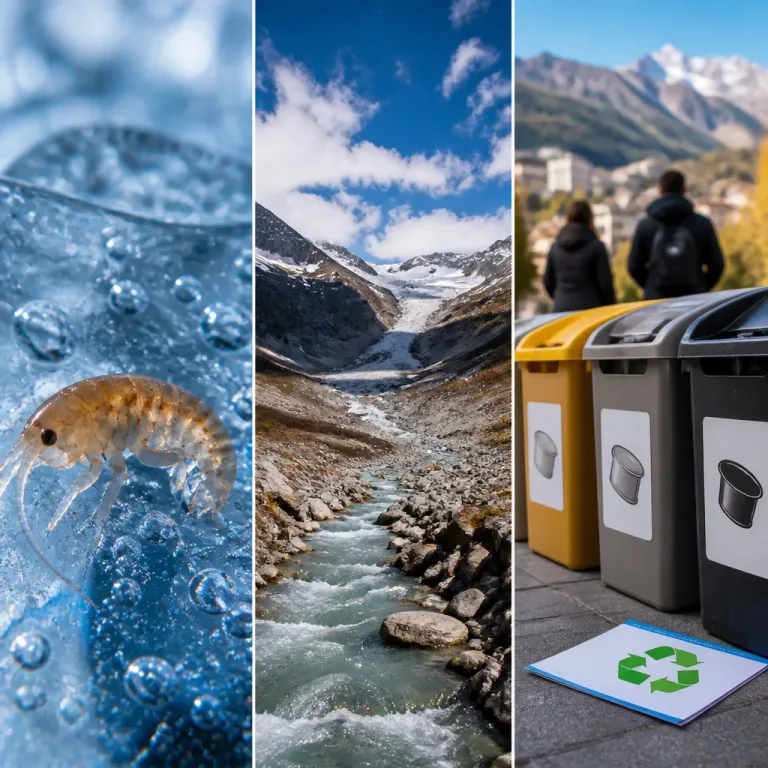 Cambiamenti climatici e rifiuti: crostaceo artico, allarme per i ghiacciai e nuove regole sulle capsule