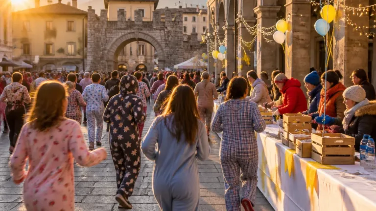 Aosta, 1.557 partecipanti e 22.733 euro raccolti alla Pigiama Run per le famiglie con bambini malati