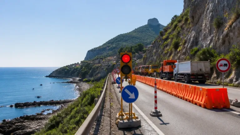 Apertura del bypass della SS18 a Maratea: pronto il percorso alternativo provvisorio