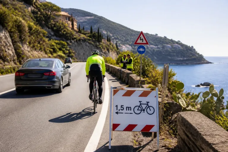 Appello per cartelli '1,5 m' sulle strade provinciali: la proposta arriva da un cittadino-ciclista