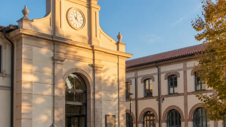 Arezzo, restaurata la Palazzina dell’Orologio: completato il recupero del campus del Pionta