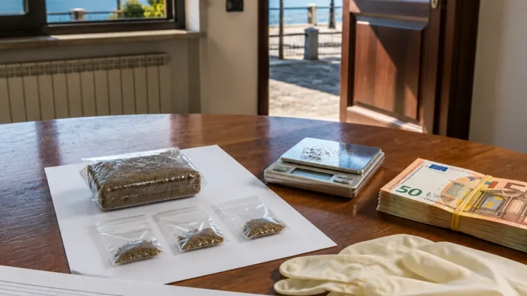 Arrestato un 20enne della fascia rivierasca: sequestrati 157 g di hashish e 1.500 euro