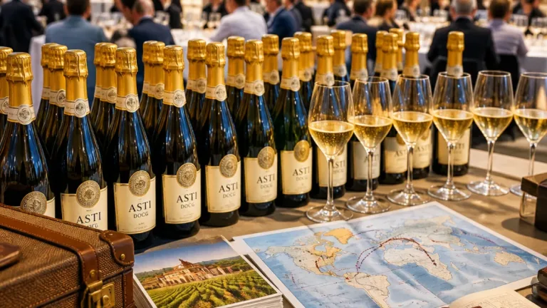 Asti Docg in tour mondiale: bollicine piemontesi protagoniste tra Torino, USA, Brasile e India