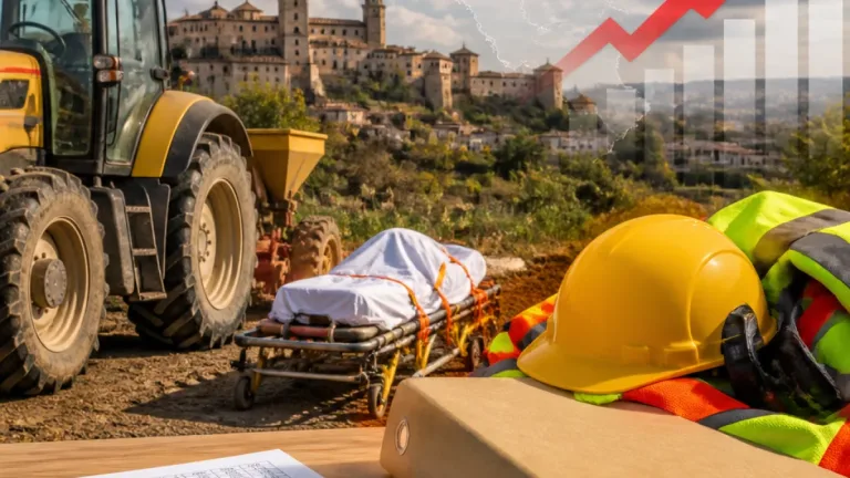 Aumentano del 14% gli infortuni sul lavoro nella provincia di Viterbo nei primi cinque mesi del 2026