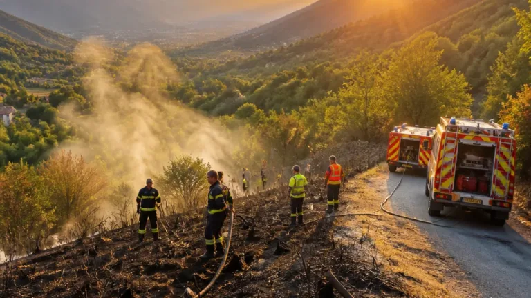 Aumentano gli incendi boschivi in provincia: 18 roghi e preoccupazione per siccità e temperature