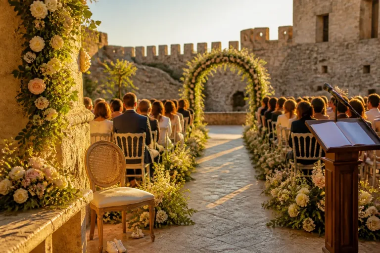 Aurora Ramazzotti sposa Goffredo Cerza nel Castello di Xirumi Serravalle: la cerimonia in provincia di Siracusa